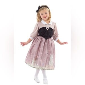 Little Adventures Sleeping Beauty Briar Rose Aurora Day Dress with Headband